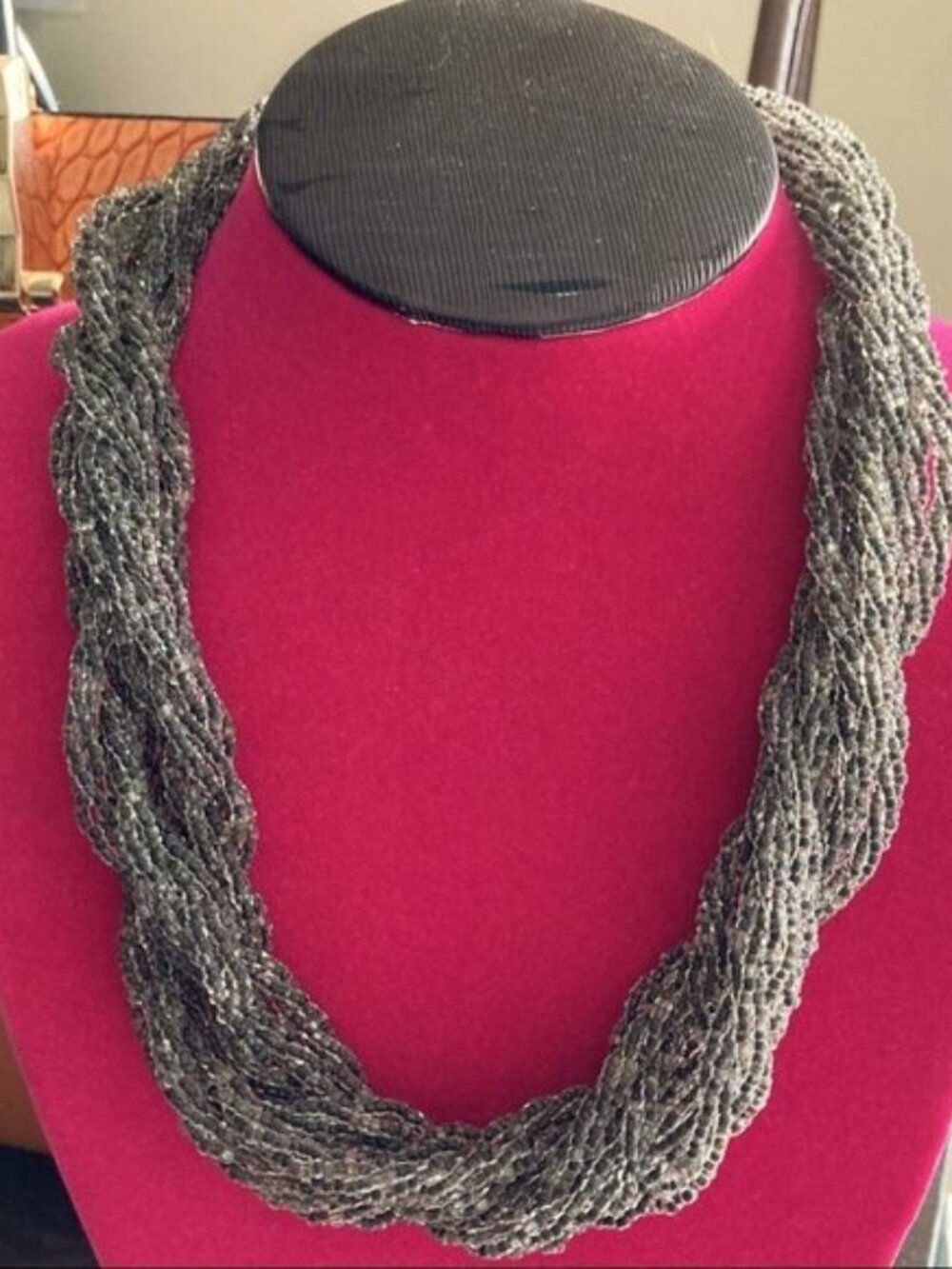 BEADED Twist Necklace